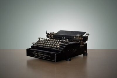 vintage typewriter
