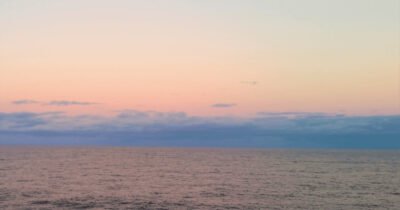 Desert horizon at Dawn