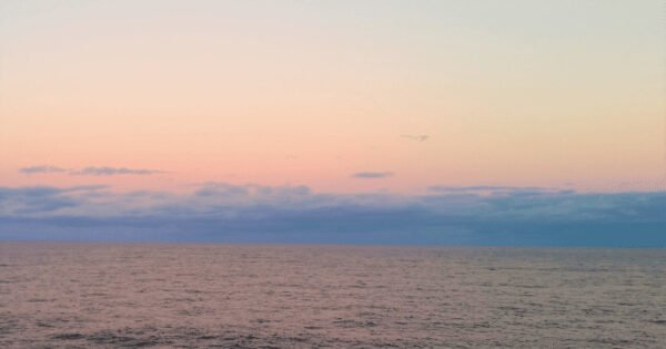 Desert horizon at Dawn