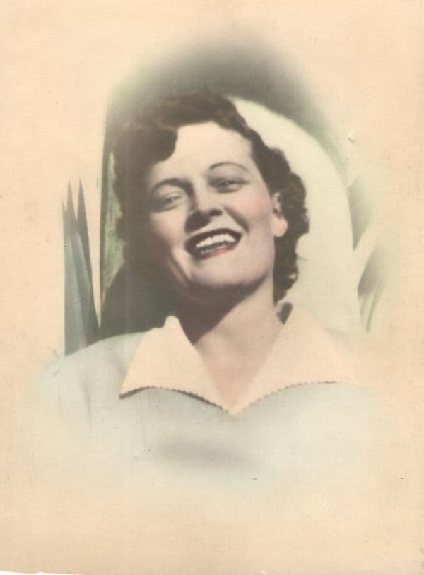 Millie in her early twenties