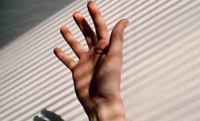An image of a hand
