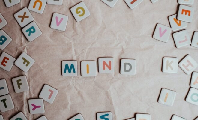 the word MIND spelled on tiles