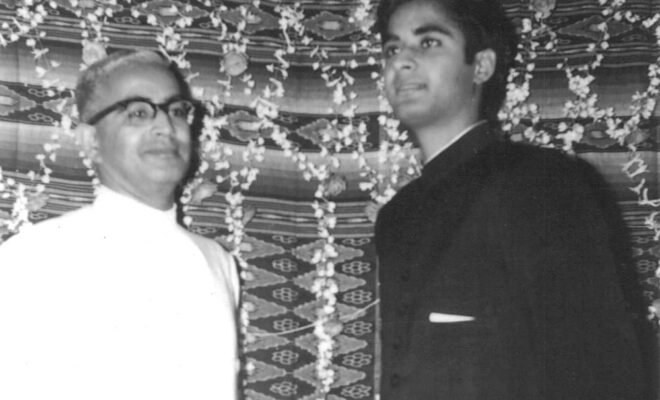 Daddy & Sudhir around the time of the Rajdoot