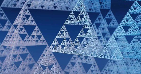 Triangles infinitely composed of other triangles