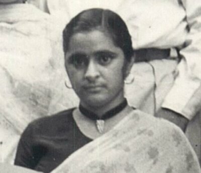 Shashi Didi just before joining med school