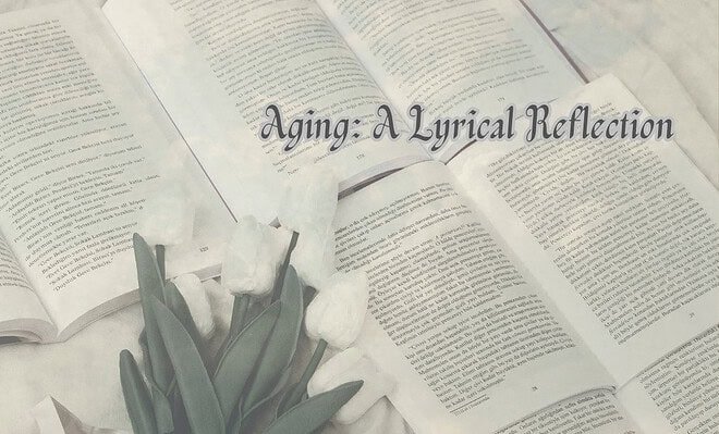 image of book pages with tulips set on top of them