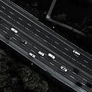 cars moving on a highway