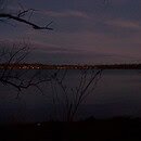 Image of Lake Quannapowitt taken at sunset.