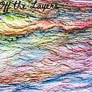 layered colors on a painting